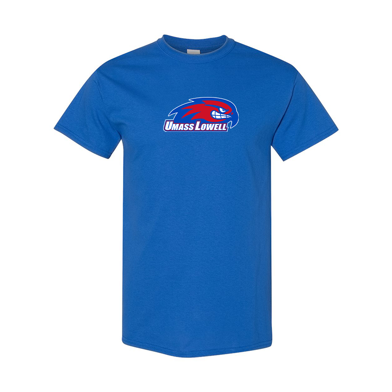 Men's  UMass Lowell River Hawks Gildan Heavy Cotton T-Shirt